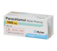 PARACETAMOL VIATRIS 1000MG EFFERVESCENT Comprimés Effervescents 8 pc(s)