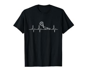 Parachute ascensionnel des battements cardiaques T-Shirt Graphique avec Valeur