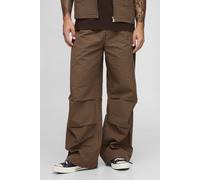 Parachute Check Ripstop Trouser homme - marron - M, marron