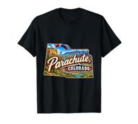 Parachute Colorado Garfield County 81635 T-Shirt Graphique avec Valeur