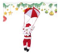 Parachute de Noël, joli pendentif en forme de poupée de parachute, décoration de Noël, Père Noël ou poupée pour décoration de vacances