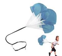 Parachute d'entraînement de vitesse,parachute de course | Parachute portable de 59 pouces pour la course - Bandes d'exercice de traînée de basket-ball, entraînement de force pour la à pied de F