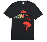 Parachute évolution Saut Saut Libre Parachute Comfort Colors Adult Heavyweight T-Shirt