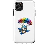 Parachute Oiseau aventureux - Mignon paradoxe Volant Art Coque pour iPhone 11 Pro Max