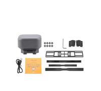 Parachute réutilisable Compatible avec Manti 3/Plus, améliore la sécurité, ralentit la Vitesse de Chute, Compatible avec DJI Phantom 2, 3, 4, Mavic 3/2, Accessoires for Drones(Light Grey)