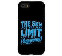 Parachutisme Le Ciel n'est Pas ma Limite Coque pour iPhone SE (2020) / 7/8