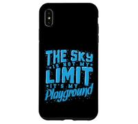 Parachutisme Le Ciel n'est Pas ma Limite Coque pour iPhone XS Max