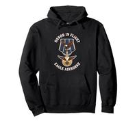 Parachutiste Eagle Heritage Military Veteran Patriot Pride Sweat à Capuche