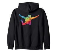 Parachutust Art pour Hommes Femmes Parachutiste plongée en Parachutisme Sweat à Capuche
