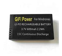 Paracity, 3.7v 600mAh Battery pour Parrot MiniDrones Mambo, Jumping Sumo & Rolling Spider