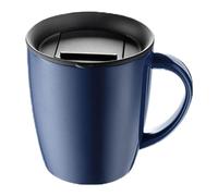 Paracity Tasse Isotherme en Acier Inoxydable Mug Isotherme Mug, Avec Poignée à Double Paroi Sous Vide et Couvercles, Mug Isotherme Cafe Pour Boissons Chaudes et Froides 350 ml