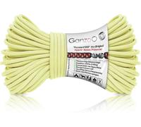 Paracord 550,4 Mm Rope,30 M,Nylon Polyester,Type 3-7 Inner Strands,Dog Leash Bracelet,Dog Collar,Camping Twine,General Purpose Rope,Yellow.[A111]