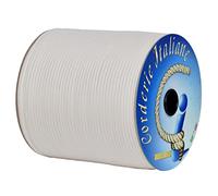 Paracord 550 Type III Basic Blanc 4 mm - 50 m, âme 7 Fils, 100% Made in Italy 006078692 Corderie Italiane