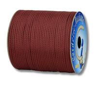 Paracord 550 Type III Diamond Noir/Rouge 4 mm - 10 m, âme 7 Fils, 100% fabriqué en Italie 006098454 Corderie Italienne