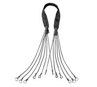 Paracord Duck Strap - Porte-jeu en eau robuste - Cordon d'appel de canard - Boucle en métal - Équipement de chasse d'extérieur - Accessoire de transport pour oiseaux - Pour la chasse