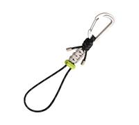 Paracord Lanyard - Heavy Duty Strap with Carabiner Clip, Keychain Rope, Water Bottle Holder for Camping, Backpacking, Sports, Hiking, Trekking, Travel, Survival Gear, 10.23inch