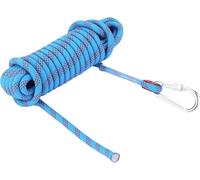 paracord Panchute Corad Lanyard de 12 mm avec corde d'escalade à mousqueton (Blue-10m)
