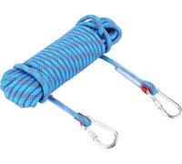 paracord Panchute Corad Lanyard de 12 mm avec corde d'escalade à mousqueton (Blue-20m)