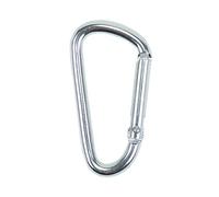 PARACORD PLANET 40 mm Durable Aluminum Mini Carabiner Clip Keychain with a Spring Loaded Gate - Available in Assorted Colors & Pack Sizes - Hiking, Traveling, at Home, in The RV, Fishing, etc.