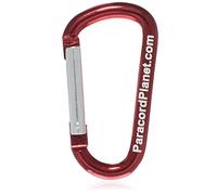 PARACORD PLANET Aluminum Interlocking D Shaped Carabiner - Outdoor, Hiking, Backpacking, Climbing, Keychain, and More