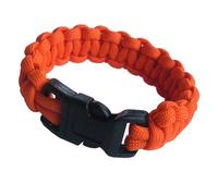 PARACORD PLANET Do It Yourself Cobra Braid de Survie Paracord Bracelet kit avec Instructions, Orange Fluo