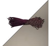 Paracord Planet - Fluorescent 1.75mm Réfléchissant Guyline 95 Paracord Tente Corde Camping Parachute Corde - Marron - 65ft