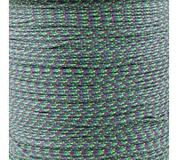 Paracord Planet | Paracorde 325 | 30,5 m | Plus de 40 options de couleur | Certifiée de qualité commerciale de type II, épaisseur de 3 mm, corde de parachute à la traction de 147,4 kg