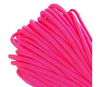 Paracord Planet Véritable paracorde de Type III de 550 LB - Cordon en Nylon de Couleurs Unies, Multicolores et réfléchissantes
