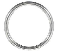 PARACORD PLANET Welded Steel O-Ring - 3/4 inch, 1 inch, 1 ¼ inch, 1 ½ inch, 2 inch - Multiple Pack Sizing - Webbing, Strapping, Binding
