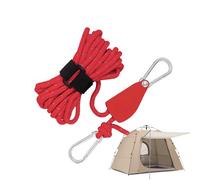 Paracord réfléchissante, corde de la, lueur lourde en corde foncée, outils de verrouillage portatifs, engrenages extérieurs d'escalade, randonnée, randonnée à dos