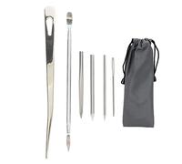 Paracord Tools, Paracord Needle Set 6PCS Paracord Needle Tool Set de Couture Paracord en Acier Inoxydable Ensemble D'aiguilles Paracord FID Réutilisables