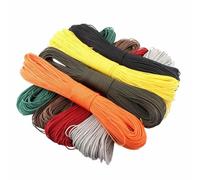 Paracorde 2mm, corde à noyau unique pour survie, Camping, escalade, autres couleurs, message-15 mètres