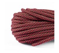 Paracorde 550 à 7 cœurs, 1 pièce, 5, 15, 31M, Dia.4mm, for Camping en plein air, lanière de survie, corde de Parachute, accessoires de tente de randonnée(501,5 meters)