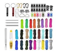 Paracorde 550 - Corde de 4 mm - Avec corde en nylon de 3 m à 7 noyaux - Corde polyvalente pour bricolage de bracelet, laisse de chien, collier, camping, survie, extérieur