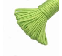 Paracorde À 7 Filins,Diam.4mm,4 Tailles,Pour Survie,Parachute,Lanière,Camping,Escalade,Randonnée.Green.10 Meters