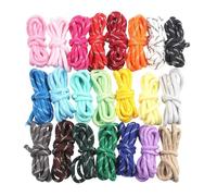 Paracorde pour bracelets 5 mm 22 couleurs 22 m cordon tressé épais | Kit de Paracorde pour Loisirs Créatifs pour bracelets, , charms de sac, lanières, colliers pour chien et projets DIY