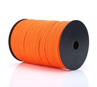 Paracorde RéFléChissante 550, Cordon De Parachute, Cordon à 9 Brins, 100m (Orange)