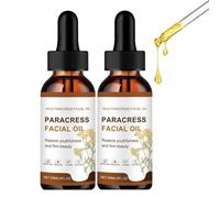 Paracress Facial Bio Oil,Huile Essentielle Hydratante Anti-âge Pour Réduire les Rides et Ridules,Sérum de Paracress pour le Visage Biologique,Cible les Ridules, les Taches Sombres (2pc, 60ml)