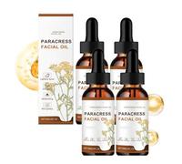 Paracress Huile faciale, gouttes brillantes, huile de gua Sha, raffermissement et lissage de la peau, hydratation intense, éclaircissement, cible, pour tous les types de peau et peaux sensibles (4