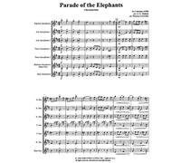 Parade of the Elephants for Saxophone Quintet