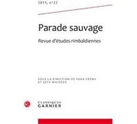 Parade sauvage Yann Fremy (Direction), Collectif (Auteur)