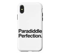 Paradiddle Batterie RLRR LRLL Coque pour iPhone X/XS