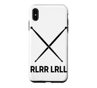 Paradiddle Batterie RLRR LRLL Coque pour iPhone XS Max
