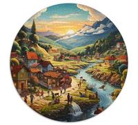Paradis 1000 Piece Science Fiction Jigsaw Puzzle for Adults Family Challenge Toys Stress Relief Puzzle Exercise The Memory of The Brain for Adults and Kids, Age 12 Years Up 1000pcs (67.5x67.5cm)