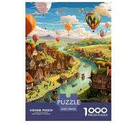 Paradis 1000 Pieces Animation Puzzle en Papier Jeu Éduchatif Défi De l'art De La Décoration Moderne Adultes Et Enfants Dès 14 Ans 70x50cm/1000pcs