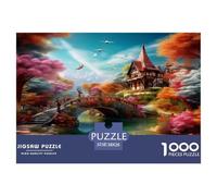 Paradis 1000 Pièces Puzzle pour Adultes, Défi Jouets, Cadeau d'anniversaire, Jeu Éduchatif, Qualité Premium 38x26cm/1000pcs