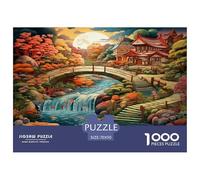 Paradis 1000 Pièces Puzzle pour Adultes Enfants, Défi Jouets, Cadeau d'anniversaire, Jeux Éduchatif, Qualité Premium 70x50cm/1000pcs
