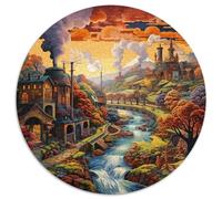 Paradis 1000 Pieces Science Fiction Jigsaw Puzzles for Adults Challenging Game Stress Relieving Entertainment Cultivate The Spirit of Teamwork for Men, Women, Elders, Seniors 1000pcs (67.5x67.5cm)