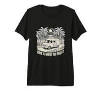 Paradis de la Maison de Camping T-Shirt Haut de Gamme