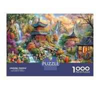 Paradis Oriental Puzzle 1000 Pièces Educa Jouet Cadeau Unique De l'art De La Décoration intéressant Jeu Éducatif Challenge Toy pour Adultes Et Enfants À Partir De 12 Ans 38x26cm/1000pcs